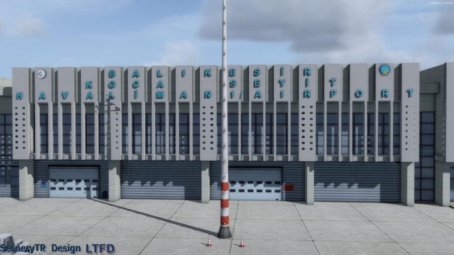 Balıkesir Koca Seyit Airport LTFD Scenery